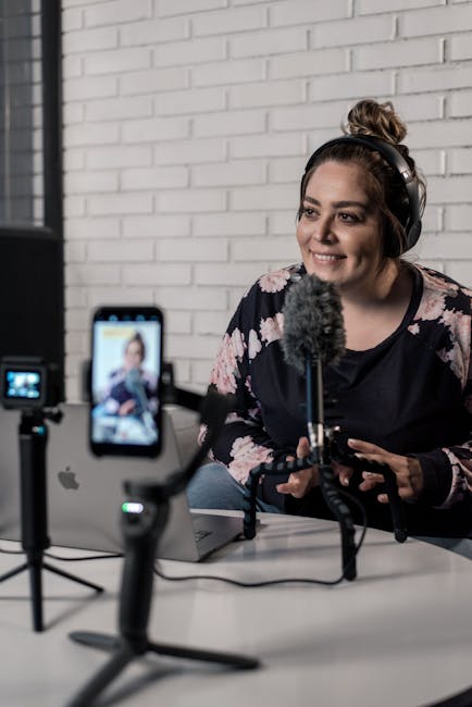 Virtual interview setup